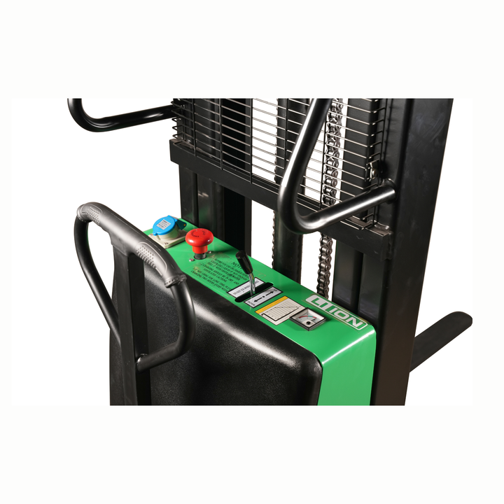 SSE15 Semi-Electric Stacker – 1500kg Capacity | 3m Lift Height Sumachay