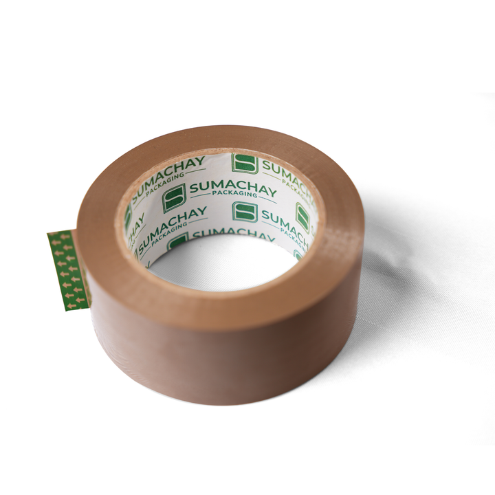 Heavy Duty Brown Easy Tear Tape - 48mm x 100m, 1.89mil Thick, 3 inch Core (36 Rolls) Sumachay Lifts