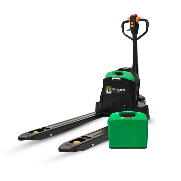 SESR15 Electric Pallet Jack – 3300 lb Lithium-Ion Capacity Sumachay Lifts